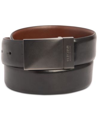 Kenneth Cole Reaction - Men's Stretch Reversible Plaque Belt
