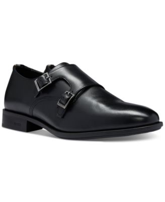 Hugo Boss - Men's Colby Double-Buckle Monk Strap Dress Shoes