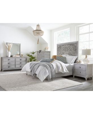 Furniture - Boho Chic Full 3-Pc. Bedroom set (Bed, Chest & Nightstand)