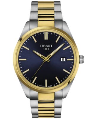 Tissot - Men's Swiss PR 100 Two-Tone Stainless Steel Bracelet Watch 40mm