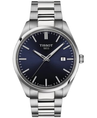Tissot - Men's Swiss PR 100 Stainless Steel Bracelet Watch 40mm