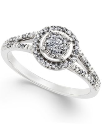 Promised Love - Diamond Ring in 10k White Gold ( 1/4 ct. t.w.)