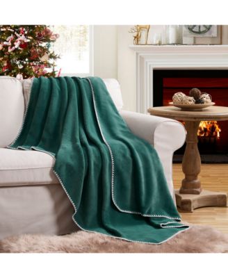 Evergreen Ivy - Ivy Embossed Waffled Throw, 50" x 70"