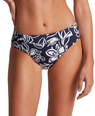 Lauren Ralph Lauren - Women's Classic Band Floral-Print Hipster Bikini Bottoms
