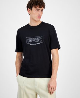 Hugo Boss - Men's NuFrancos Creative Department Short Sleeve Crewneck Graphic T-Shirt
