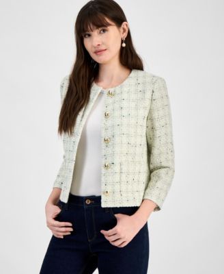 Anne Klein - Women's Tweed Jacket