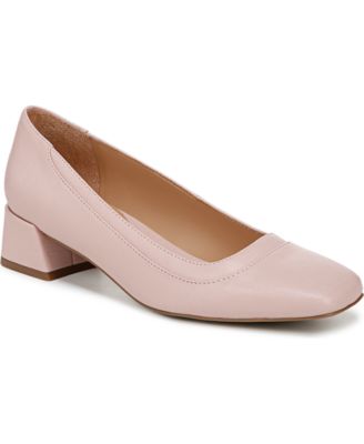 Naturalizer - Huntley Square Toe Block Heel Pumps