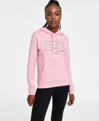 Nike - Women's Club Fleece Graphic Hoodie