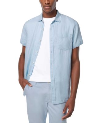 SCOTCH & SODA - Men's Short-Sleeve Linen Shirt