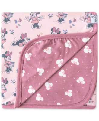 Copper Pearl - Baby Minnie Mouse 3-Layer Stretchy Quilt