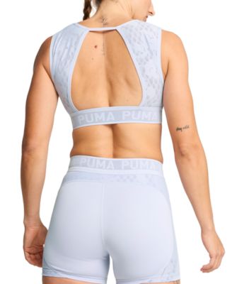 Puma - Women's Move Lace Mesh Mid-Impact Sports Bra