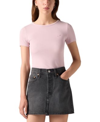 Levi's - Women's Hayes Slim-Fit Short-Sleeve Crewneck Tee