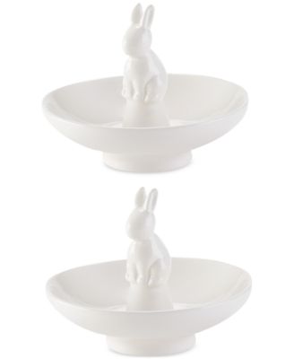 Tableau - Shallow Bunny Bowl, Set of 2