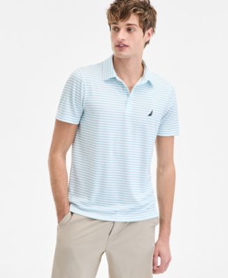 Nautica - Men's Classic-Fit Stripe Golf Polo Shirt