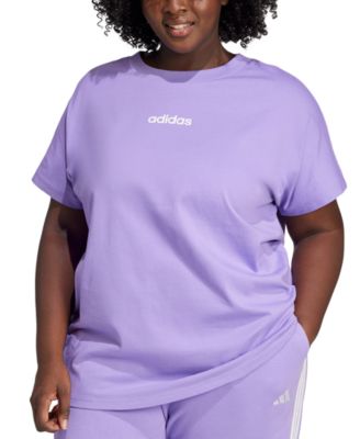 adidas - Plus Size Cotton The Essentials Crewneck T-Shirt