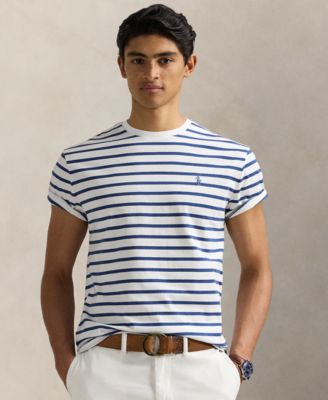 Polo Ralph Lauren - Men's Classic-Fit Striped Cotton Jersey T-Shirt