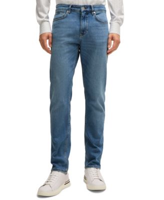 Hugo Boss - Men’s Comfort-Stretch Denim Slim-Fit Jeans