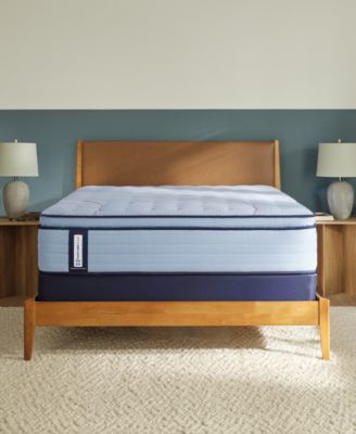 Sealy - Posturepedic Seafield 14" Medium Euro Pillowtop Mattress - Queen