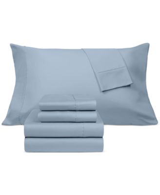 AQ Textiles - 800 Thread Count Cotton Blend with Cool Comfort 6-Pc. Sheet Set, Queen