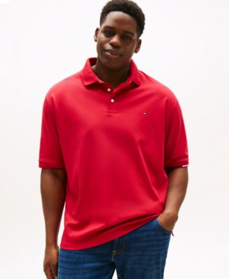 Tommy Hilfiger - Men's Big & Tall Flag-Cuff Polo Shirt