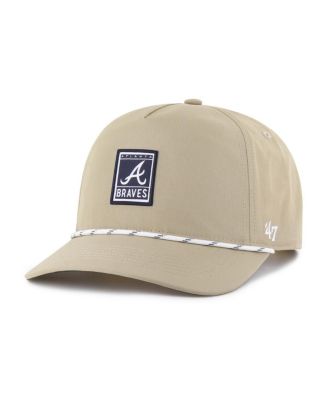 '47 Brand - Men's Khaki Atlanta Braves Cozumel Hitch Adjustable Hat
