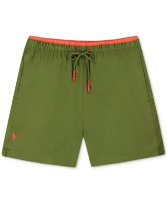 Sunset x Vine - Men's Solid Woven Swim Trunks
