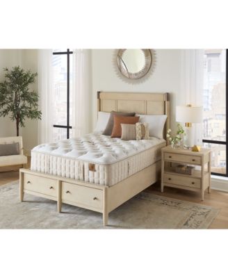 Hotel by King Koil - Natural Lotus 16" Trim Line Medium Mattress Set, Full