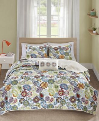 Mi Zone - Tamil 4-Pc. Full/Queen Coverlet Set
