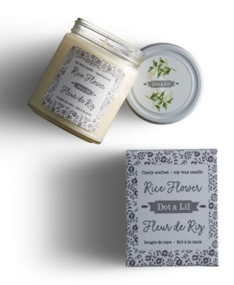 Dot & Lil - Rice Flower Soy Candle