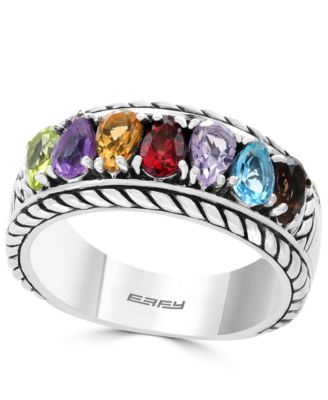EFFY Collection - Multi-Gemstone Statement Ring (1-5/8 ct. t.w.) in Sterling Silver