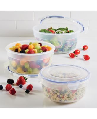 Lock n Lock - Easy Essentials 6-Pc. Nested Bowl Food Storage Set