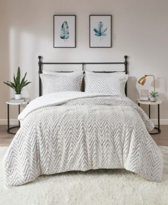 Madison Park - Adelyn 3-Pc. Full/Queen Comforter Set