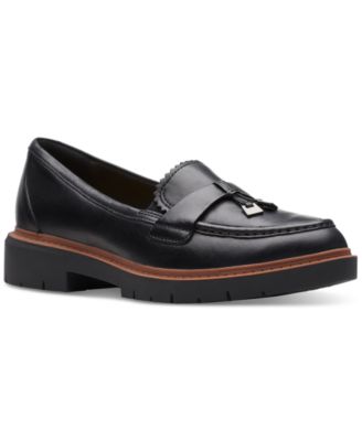Clarks - Women's Westlynn Bella Lug-Sole Comfort Loafers