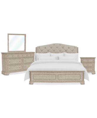 Furniture - Kensington 3-Pc. Queen Set (Bed, Dresser & 3-Drawer Nightstand)