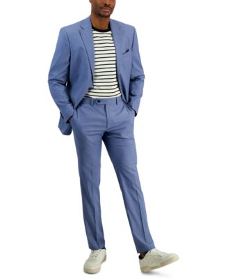 Ben Sherman - Men's Slim-Fit Solid Suit