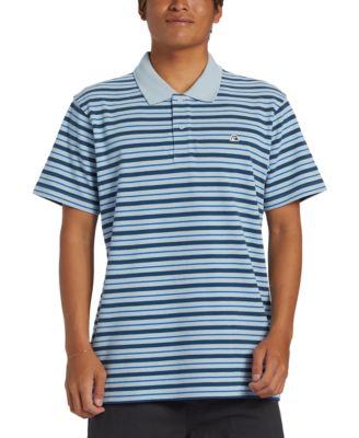 Quiksilver - Men's DNA Cotton Mixed-Stripe Polo Shirt