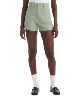 Levi's - Women's Cotton High-Rise Mom Shorts