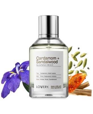 Lovery - Cardamom + Sandalwood Eau de Parfum, 3.4 oz.