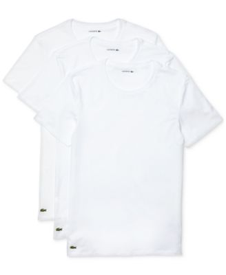 Lacoste - Men's 3pk. Slim-Fit Crewneck T-Shirts
