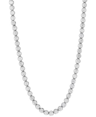 Grown With Love - Lab Grown Diamond 18" Tennis Necklace (10 ct. t.w.) in 14k Gold