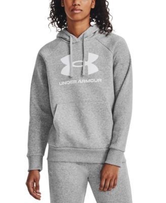 Under Armour - Women's Rival Fleece Big-Logo Hoodie