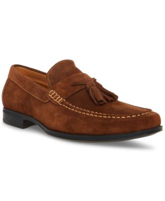 Steve Madden - Men's Galileo Tassel Suede Dress Loafer