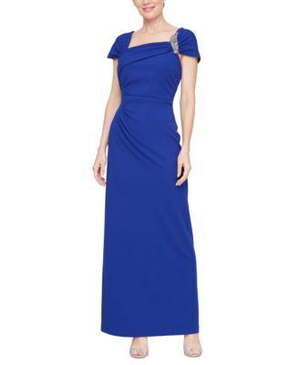 Alex Evenings - Women's Embellished Ruched Gown
