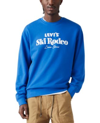 Levi's - Men's Relaxed-Fit Ski Rodeo Logo Graphic Sweatshirt