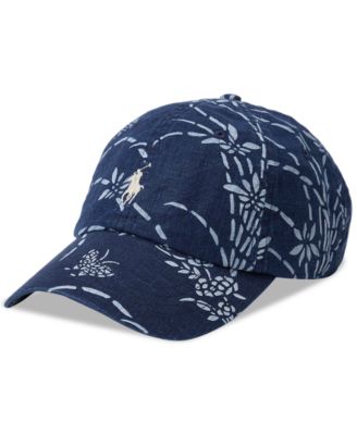 Polo Ralph Lauren - Men's Tropical Indigo Linen Ball Cap
