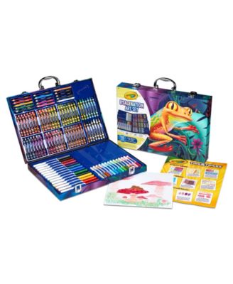 Crayola - Imagination Coloring Set, 115 Pieces, Art Gift for Kids, 4, 5. 6, 7