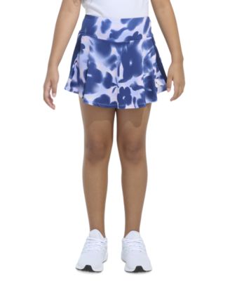 adidas - Big Girls Detached Waistband Printed 3-Stripe Flounce Skort
