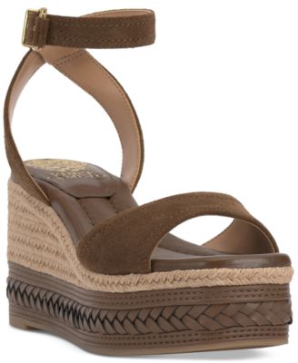 Vince Camuto - Women's Lilla Two-Piece Platform Wedge Sandals