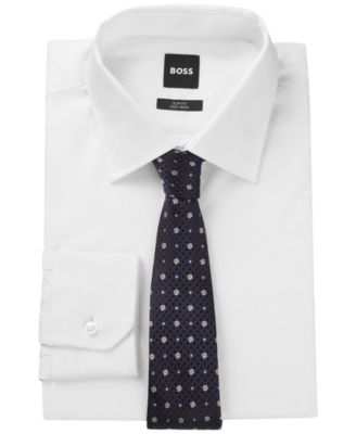 Hugo Boss - Men's Silk Jacquard Double D Monogram Tie