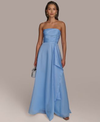 Donna Karan New York - Women's Ruched Strapless Gown